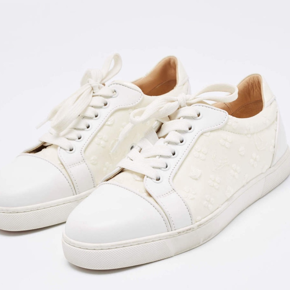Christian Louboutin White Vieira Orlato Sneakers